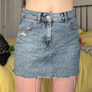 Wild Fable Blue Mini Skirt